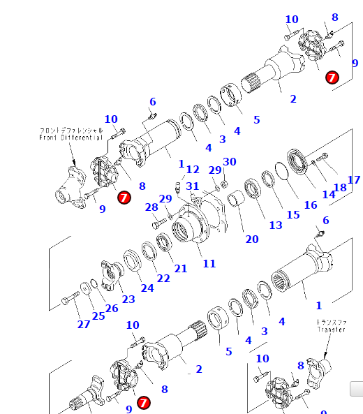 كوماتسو WA600-3 LOADER SPIDER 426-20-12620