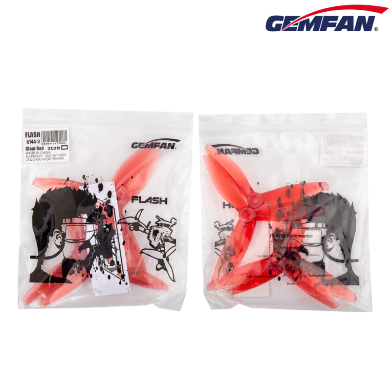 GEMFAN 4pcs 5144 FPV Drone Propellers 5 Inch for Racing