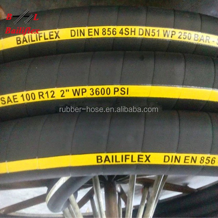 R12/R13/R15/4SP 4 or 6 steel wire spiral tensile with high quality from China