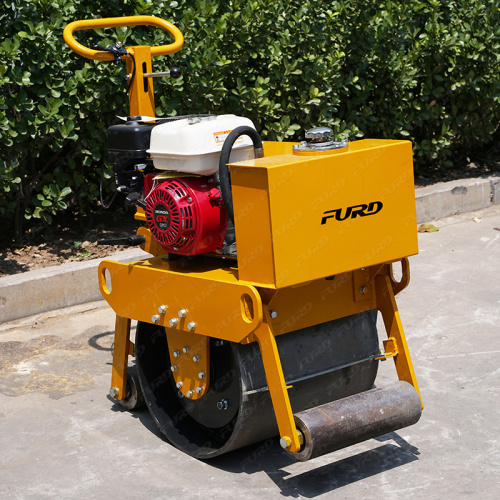 Venta caliente Mini Road Roller Acero inoxidable Single Drums Road Roller