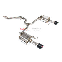Volkswagen VW CC Electric Exhaust Valve Catback with Quad Double Tip