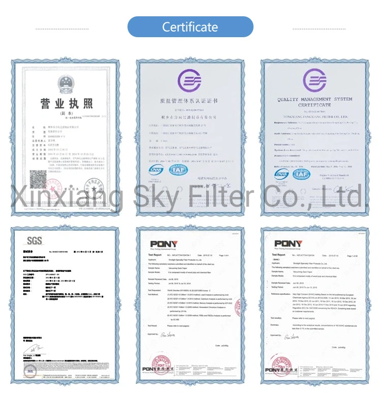 Sky Filter off-Line Fine Filter Insert B27/27 PA5601301/PA5601304