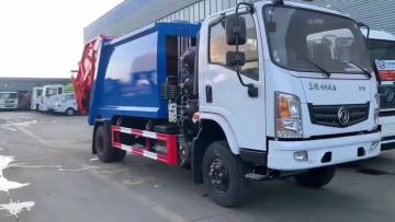 New cabin compressor garbage truck