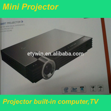 Projector with Win8 system computer, mini projector