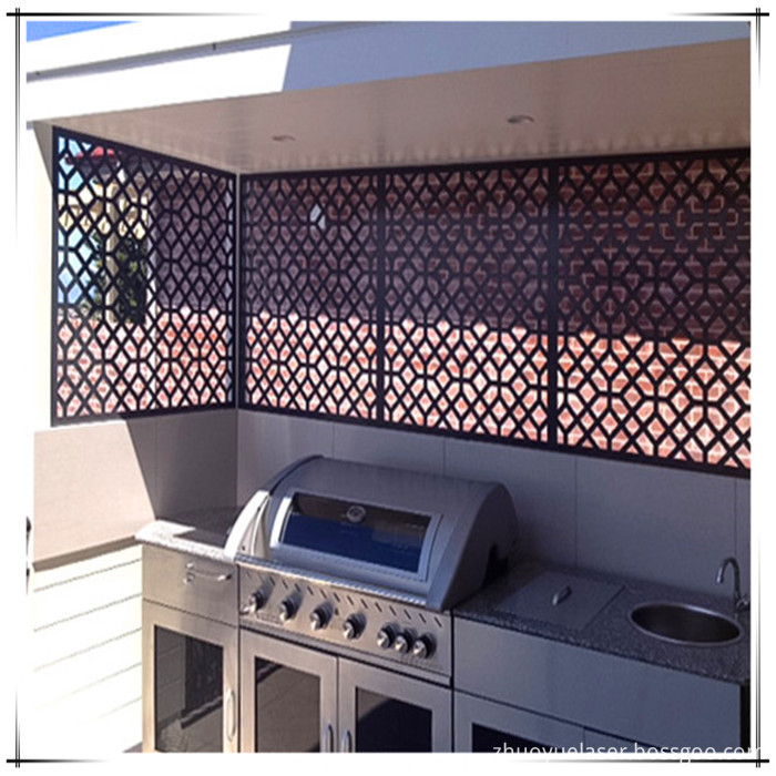 Laser Cut Mild Steel Screen