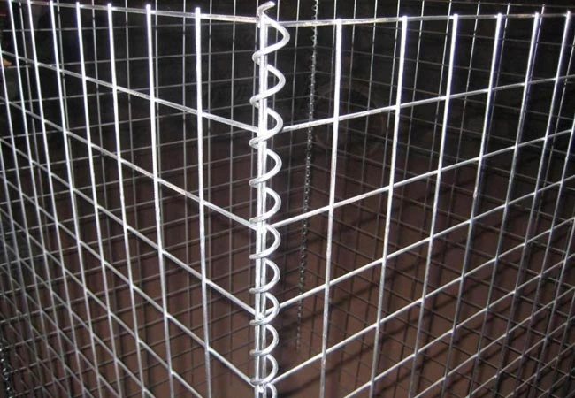 1mx1mx0.5m Galvanized Welded Gabion Retaining Wall