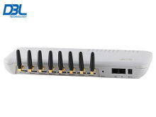 Voip Asterisk Sip Gsm Gateway Dhcp With Multiple Password , 8 Sim Card