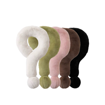 Soft shaped question pillow