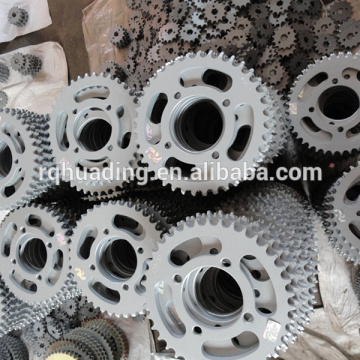 transmission motorcycle sprockets; rear sprockets made of 45# steel