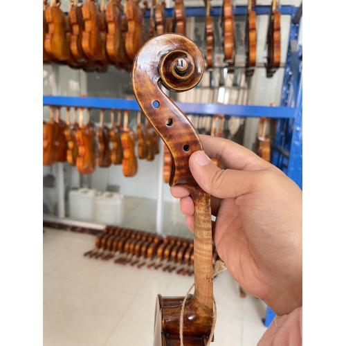 Queshan High Quality 4/4 3/4 1/2 1/4 1/8 storlek Violin till salu