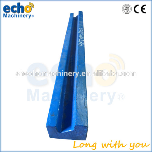 durable impact liner for impact crusher for quarry with good toughness