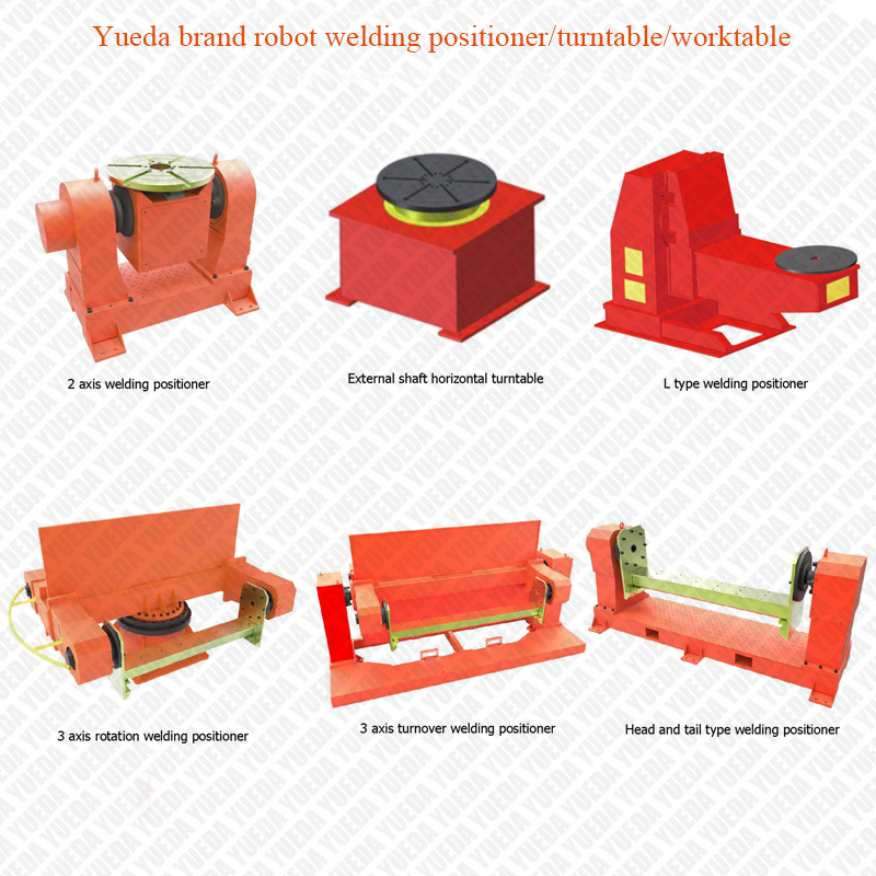 Automatic rotating light duty 50kg welding positioner for sale