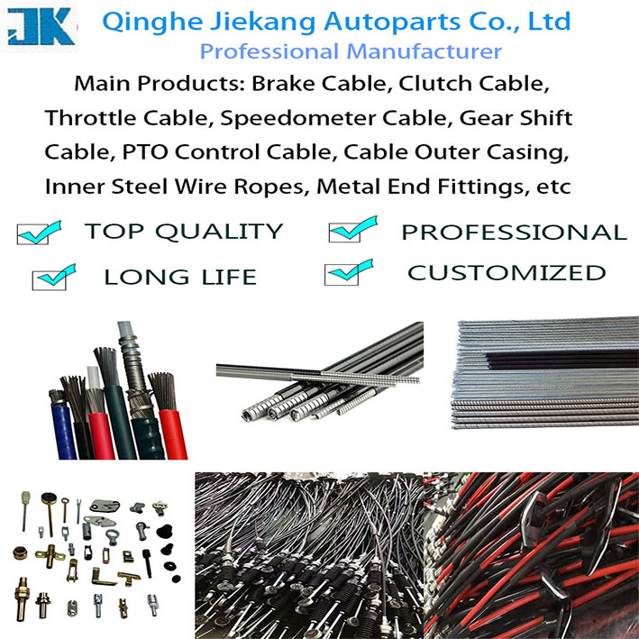 Outer Casing Push Pull Cable Conduit Straight Wire Tube and Flat Wire Tube