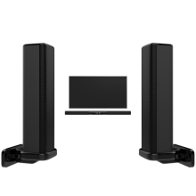 Home theatre rechargeable bluetooth soundbar speaker