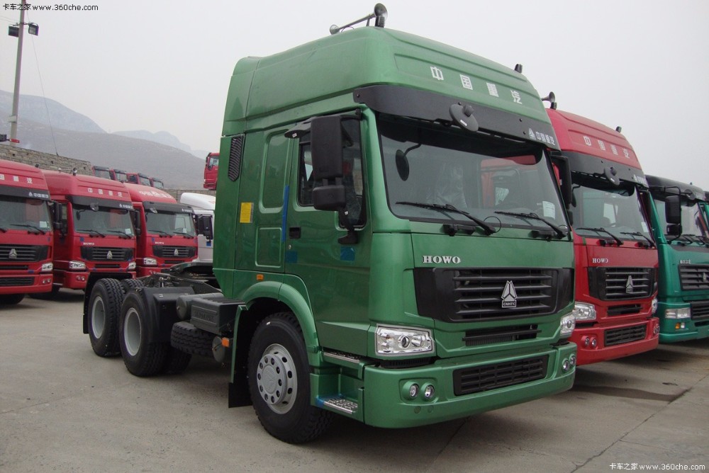 high quality hot sale in Africa 6x4 Howo 371hp 375 420hp horse tractor Truck