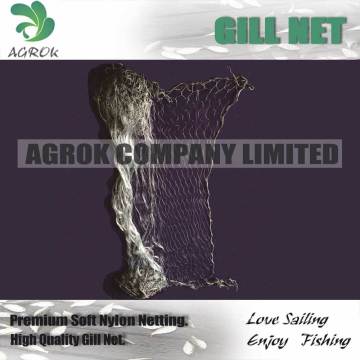 Professional Fishing Net Gill Netting handmade 60mm 60m long 1.8m depth