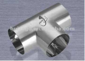 butt weldig WP304 /316 equal tee
