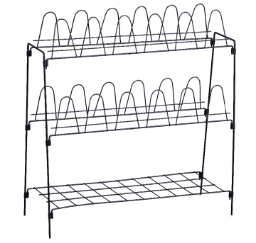 metal wire shoe rack