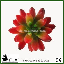 Wholeselling Middle-sized Artificial Succulent Echeveria Succulent Plant in Wine Red