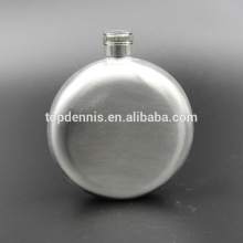 5oz stainless steel round hip flask