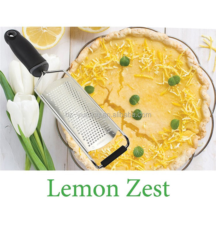 Fruit & Vegetable Tools 304 stainless steel Lemon Zester and manual cheese grater