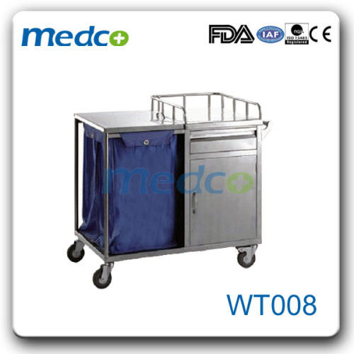 WT008 Hospital garbage trolley