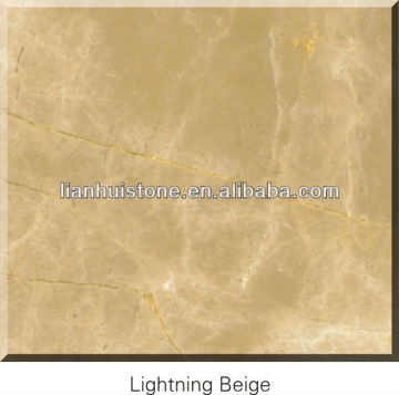 Imported beige marble Lightning Beige