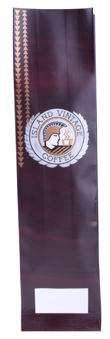 Resealable kraft paper coffee bags with logo