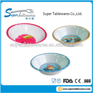 plstic melamine tableware baby feeding bowl