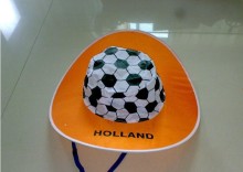 Polyester Foldable Sun Hats For Soccer Matches
