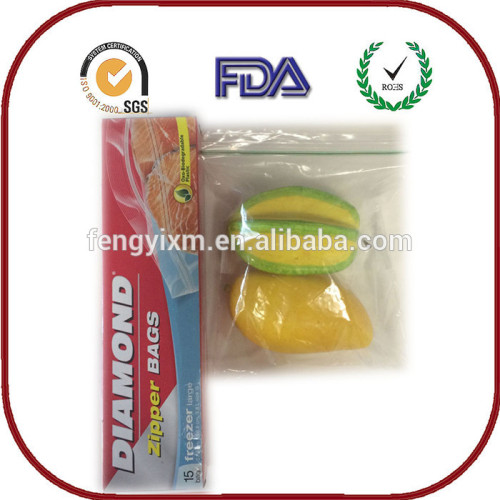 Quickly delivery coloured plastic freezer bags China manufacture