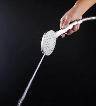 Water stability five function hand held shower abs