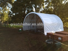 Dome Metal Structure Fabric Tensile Cattle shelter Sheep Shelter Goat Shelter