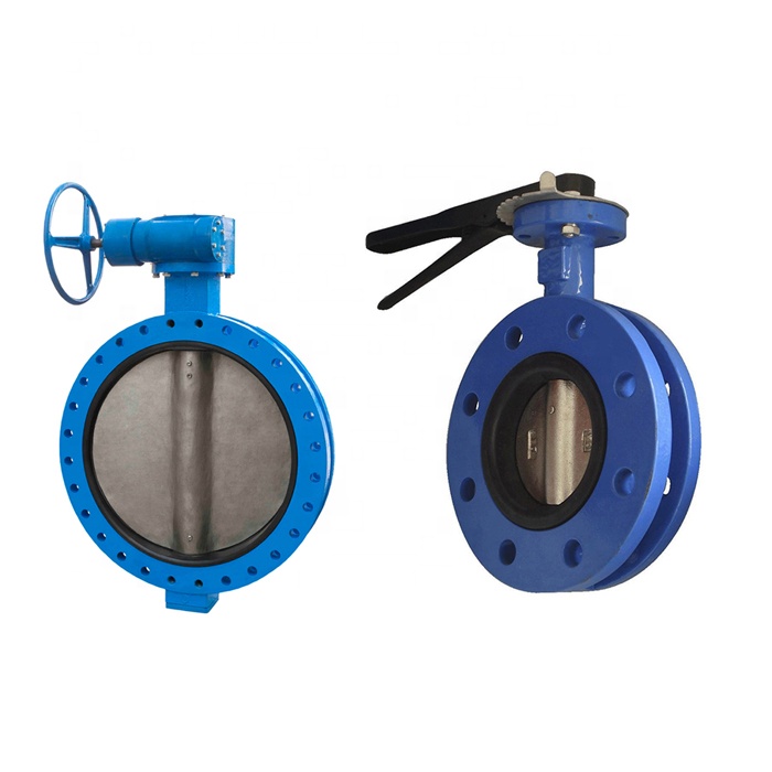 Factory DN200 Ductile Iron U Type Butterfly Valve manufacturer