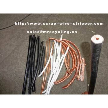 Coax Wire Stripping Machine