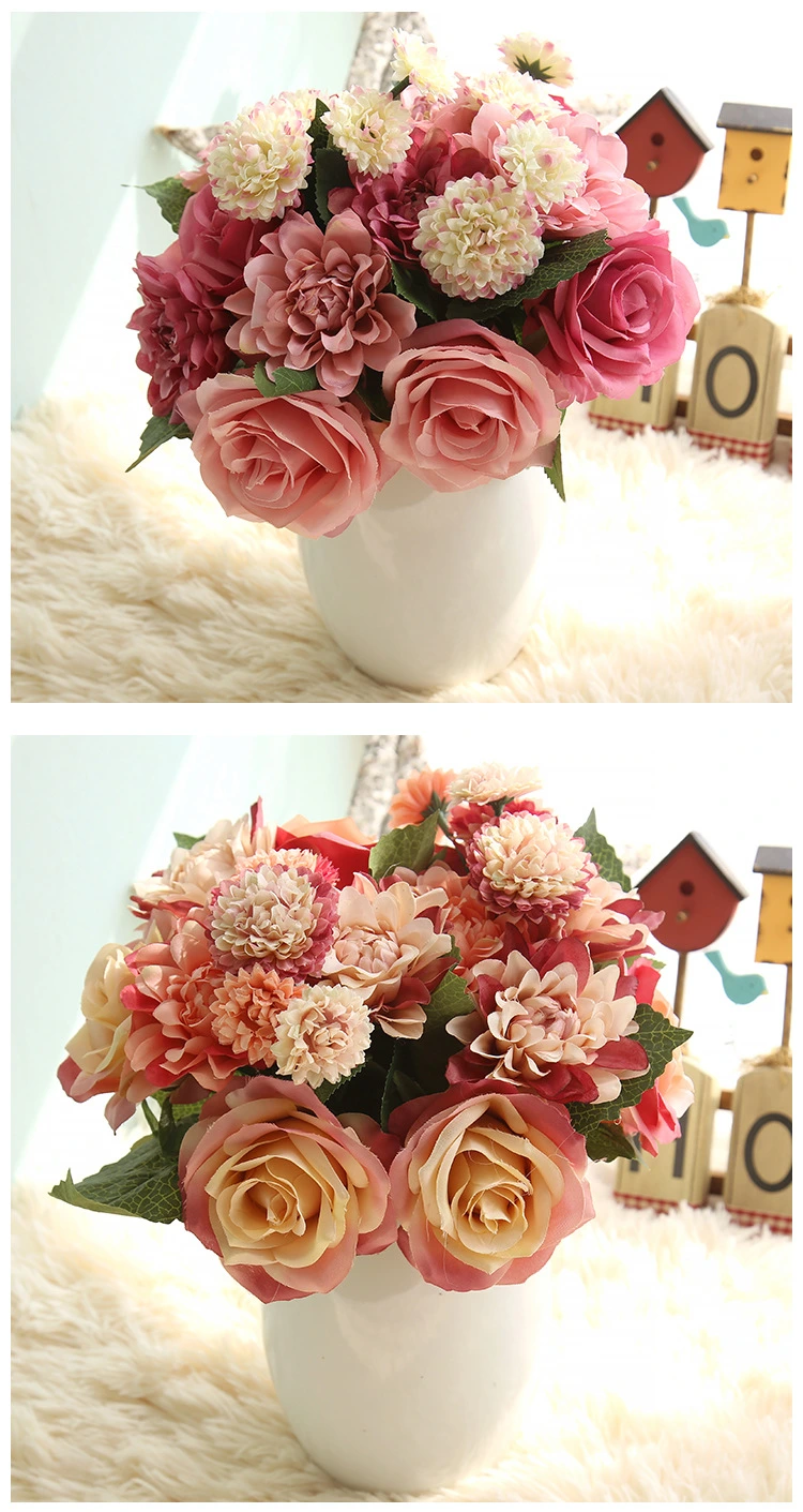 Wholesale Long Stem Wedding Decoration Artificial Flower