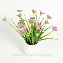 high quality mini potted artificial narcissus flower factory direct