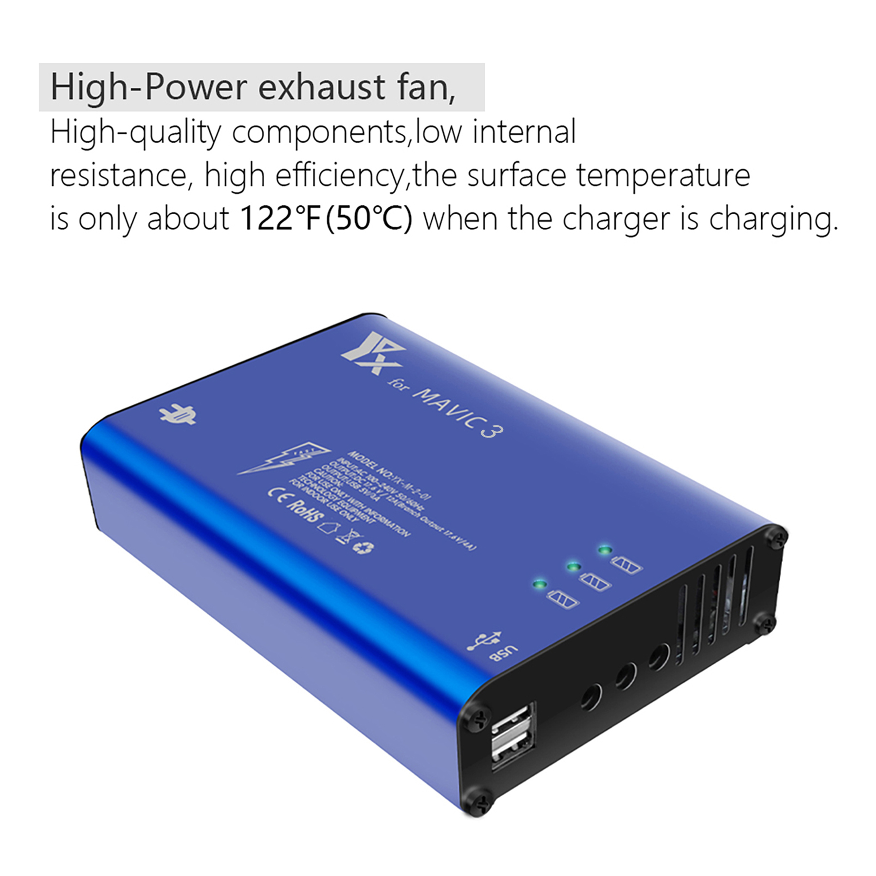 Mavic 3 Battery Charger Drone Flight Batteries Intelligent Fast Charging Hub for DJI Mavic 3 Accessories
