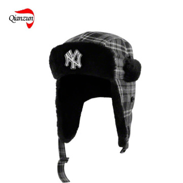 Plaid Great Plain Trapper Hat (D01)