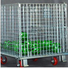 Folding Transit Equipment Steel Storage Cages