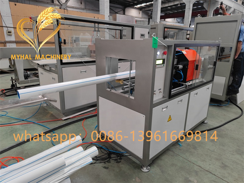 HDPE pipe extruder pe ppr pp pert pex tpee pipe extrusion machine production line