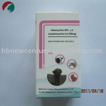 veterinary injectable antibiotic medicine LA oxytetracycline Injection 20%