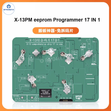 YCS 17 IN 1 EEPROM Programmer for iPhone X-13PM Baseband Logic Repair