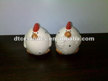 white ceramic chicken