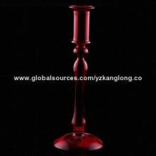 Candle holder, only one holder, red paint