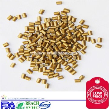 Wholesale Shining Yellow Gold Masterbatches