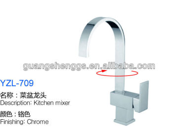 2014 New Single Handle Brass Kitchen Tapware