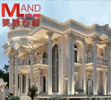 Customizable Luxurious Stone Pillar Villa Hotel Door Decorations