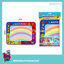 Kid diy painting toy mini water doodle mat with doodle pen