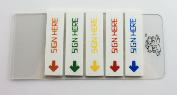 Colored Pet Recyclable Printing Sticky Notes For Office